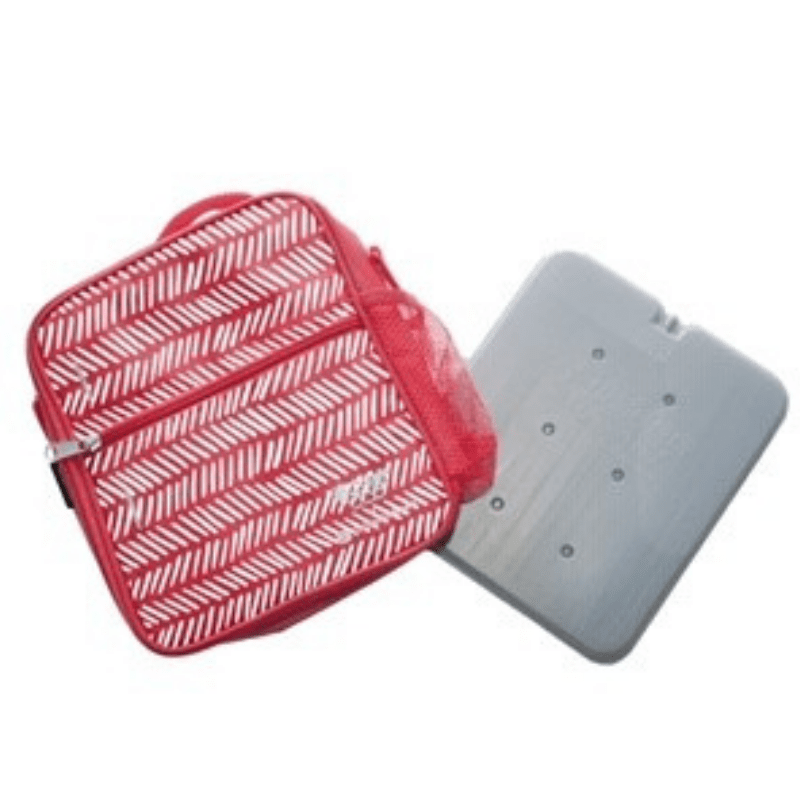 Medium Fridge to-go insulated lunch bag - Herringbone design.
