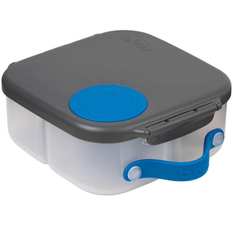 b.box 1L mini bento leakproof lunch box - Blue Slate.